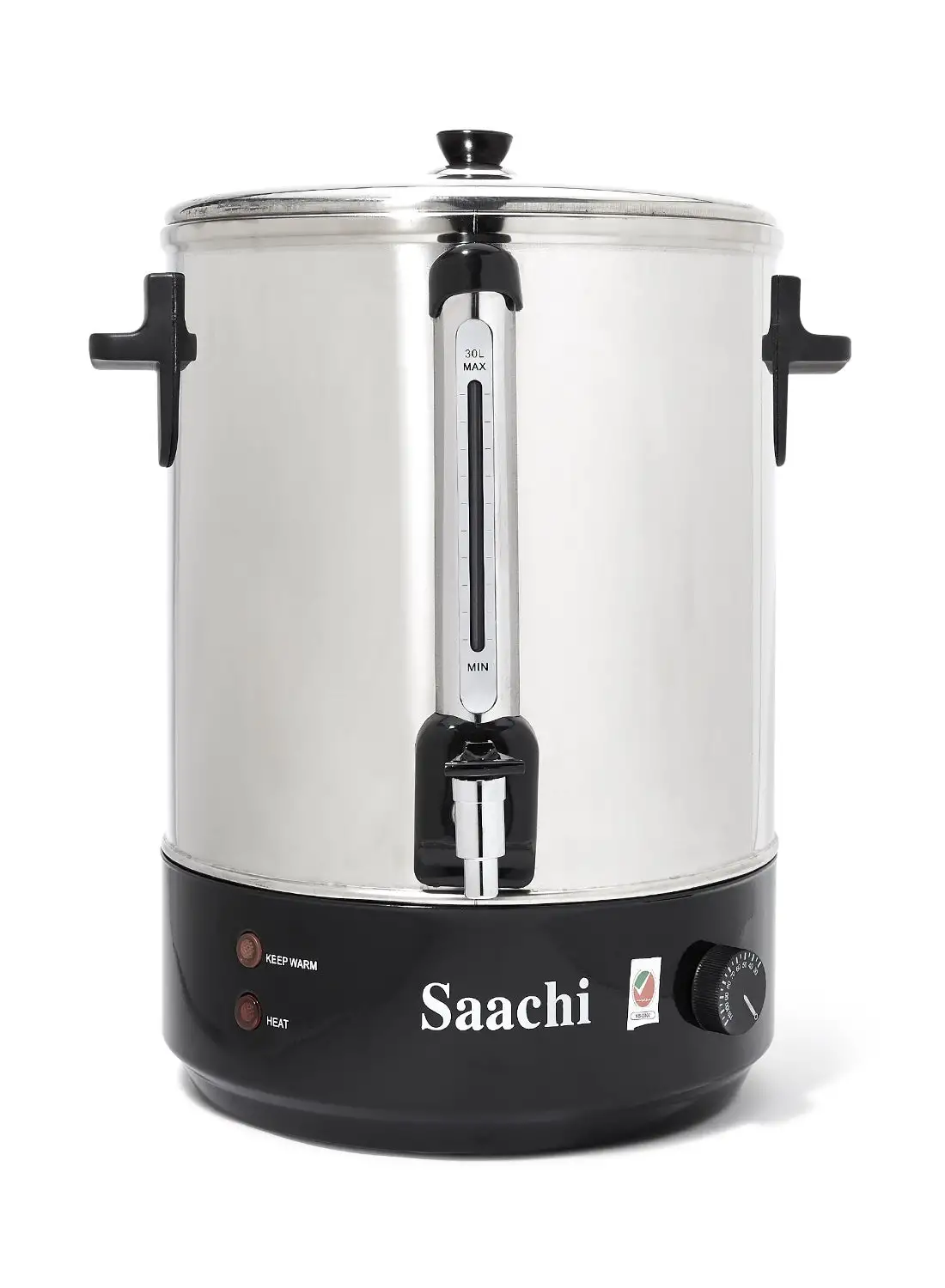 Saachi 30L Water Boiler With Variable Temperature Control NL-WB-7330-ST Silver
