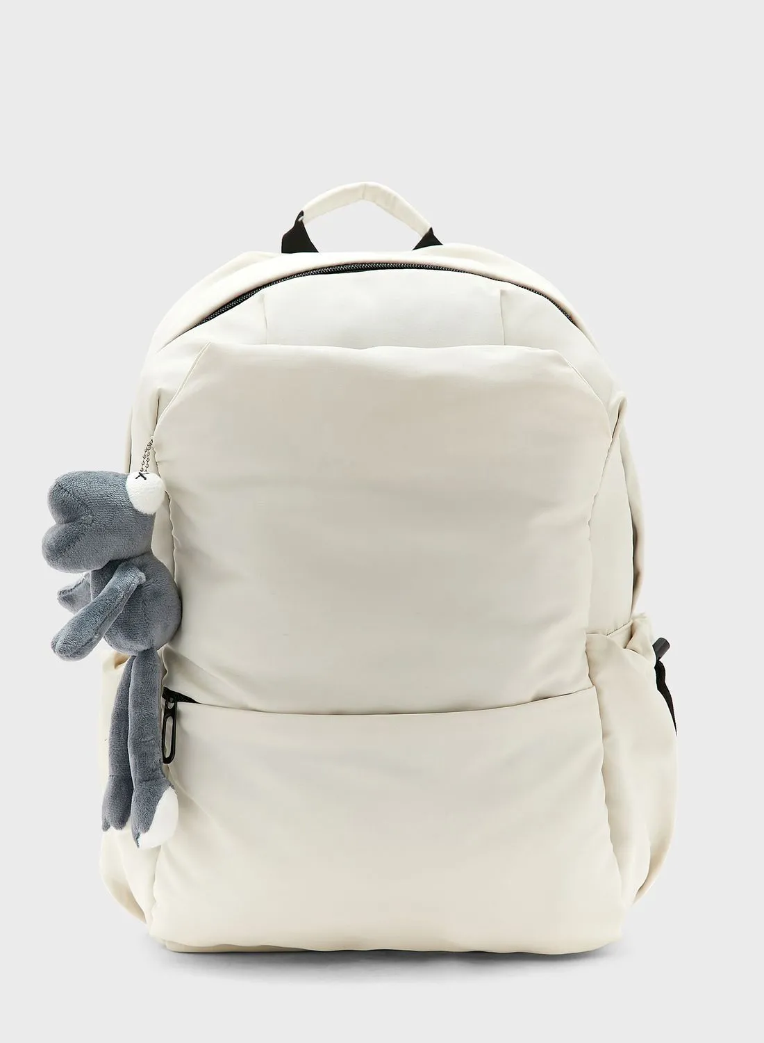 Ginger Backpack With Laptop Compartment With Bunny Charm