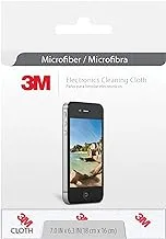 3M Electronics Microfiber Cleaning Cloth, Remove Fingerprints, and Smudges Without Scratching, Gray, 20 Cloths Total