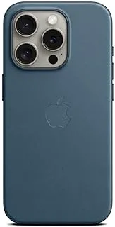 غطاء الحماية المنسوج لهاتف Apple iPhone 15 Pro مع MagSafe - أزرق فاتح