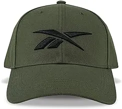 قبعة ريبوك ذات حافة منحنية متوسطة مع تصميم مسامي [Ree] قبعة بيسبول فيكتور دائرية مكونة من 6 ألواح