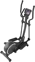 Champ Kit Magnetic Elliptical Bike with iPad Stand | Eliptical Bike for Fitness and Fat Burning | 16 Resistance Levels | Electronic Display, 120 Kg, Black