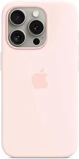 Apple iPhone 15 Pro Silicone Case with MagSafe - Light Pink ​​​​​​​