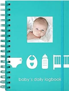 كتاب السجل اليومي للأطفال من بيرهيد، 50 صفحة سهلة الملء لتتبع ومراقبة جدول حديثي الولادة