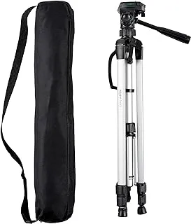 Amazon Basics 152.4-cm Lightweight Tripod With Bag, Black