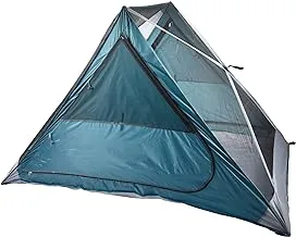 خيمة Sahare ALX037/1 لشخصين بطبقة واحدة سريعة الفتح، مقاس 210 × 140 × 135 سم، رمادي/أخضر