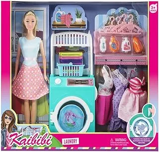 Kaibibi Doll W/Laundry Accessories