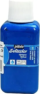 طلاء قماش غير شفاف من بيبيو سيتاكولور، زجاجة 250 مل، أزرق كوبالت