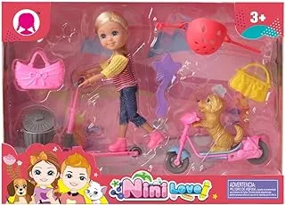 Nini Doll Scooter W/Accessories