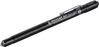 Streamlight 65058 Stylus 11-Lumen UL Listed White LED Pen Light with 3 AAAA Batteries, Black