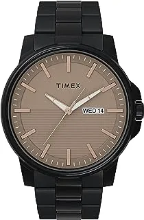 ساعة Timex الرجالية المصنوعة من الستانلس ستيل 45 ملم