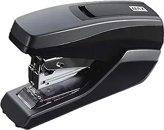 MAX USA CORP. HD-55FL Powerful and Light Effort 35 Sheet Flat Clinch Stapler with a Comfortable Soft-Touch Handle (Gray) (HD91662)