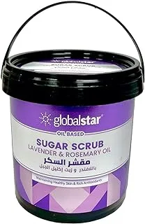 Global Star Lavender & Rosemary Oil Sugar Scrub 600 ml