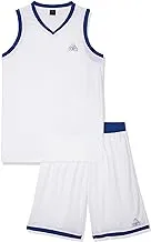 Peak F752141 Men's Basketball Uniform, Large, Classic White