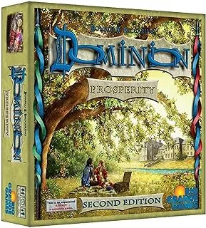 ألعاب Rio Grande Dominion: توسيع الإصدار الثاني من Prosperity - للأعمار من 14 عامًا فما فوق، 2-4 لاعبين، 30 دقيقة (RIO622)