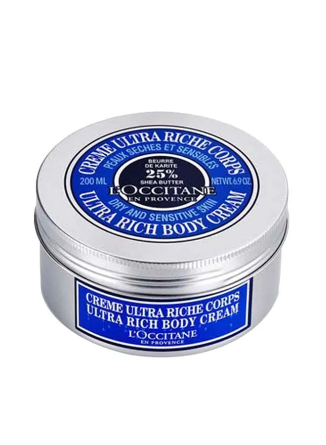 L'OCCITANE Shea Butter Ultra Rich Body Cream - 200 ML