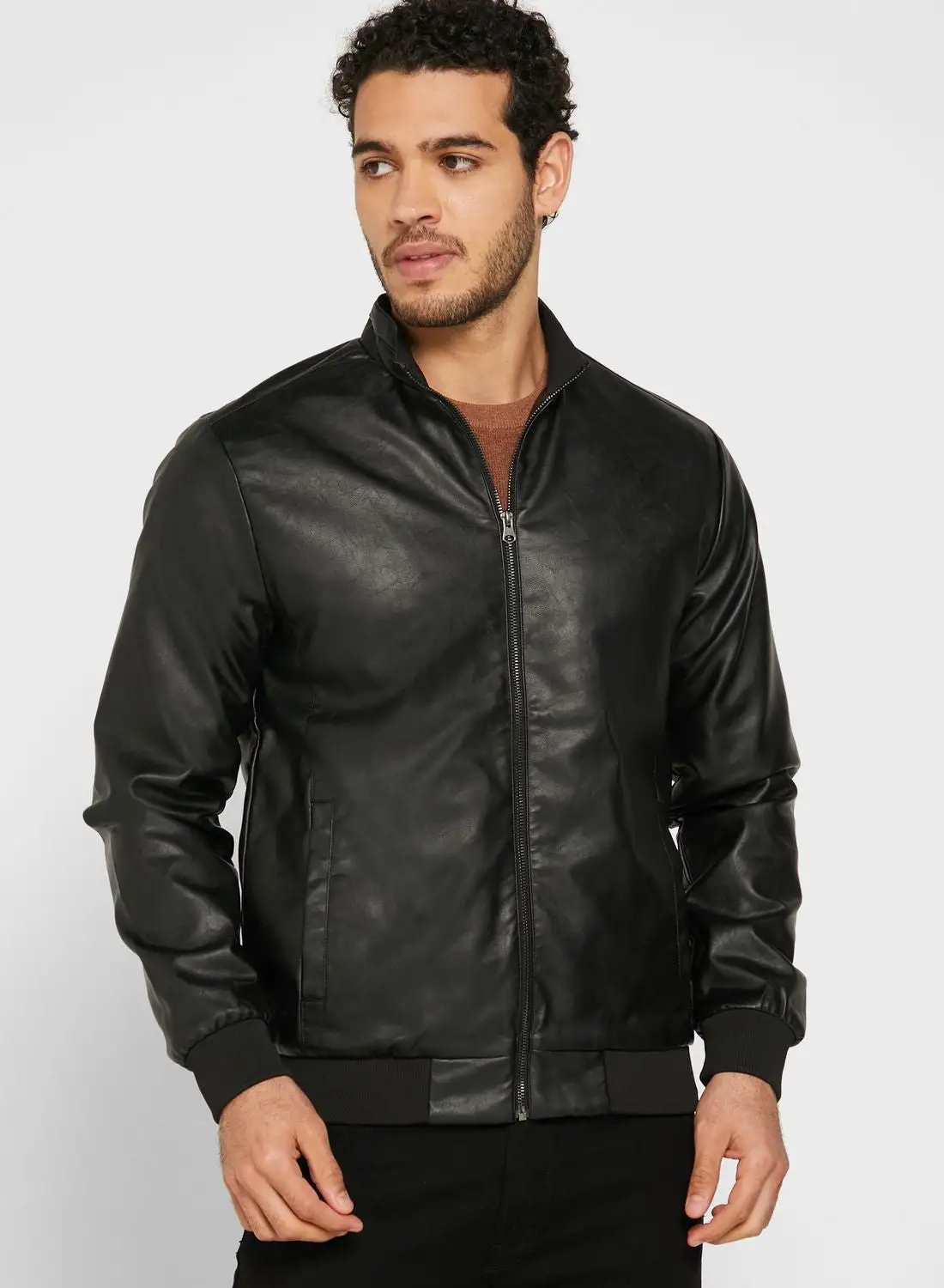 Seventy Five PU Leather Jacket