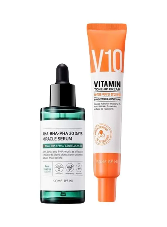 Some by Mi Miracle Serum And V10 Vitamin Tone-up Cream