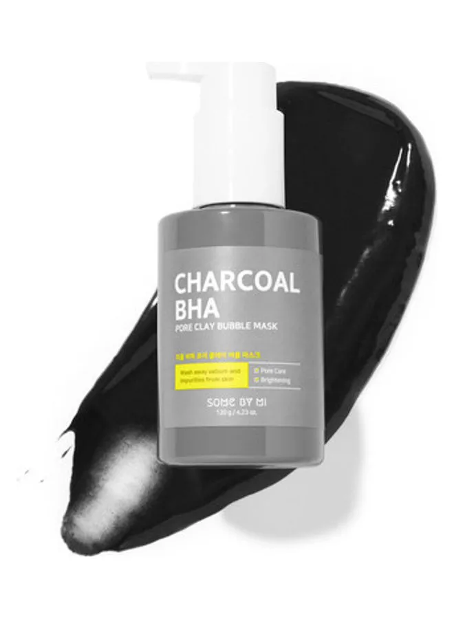 Some by Mi Charcoal BHA Pore Clay Bubble Mask Black 120grams