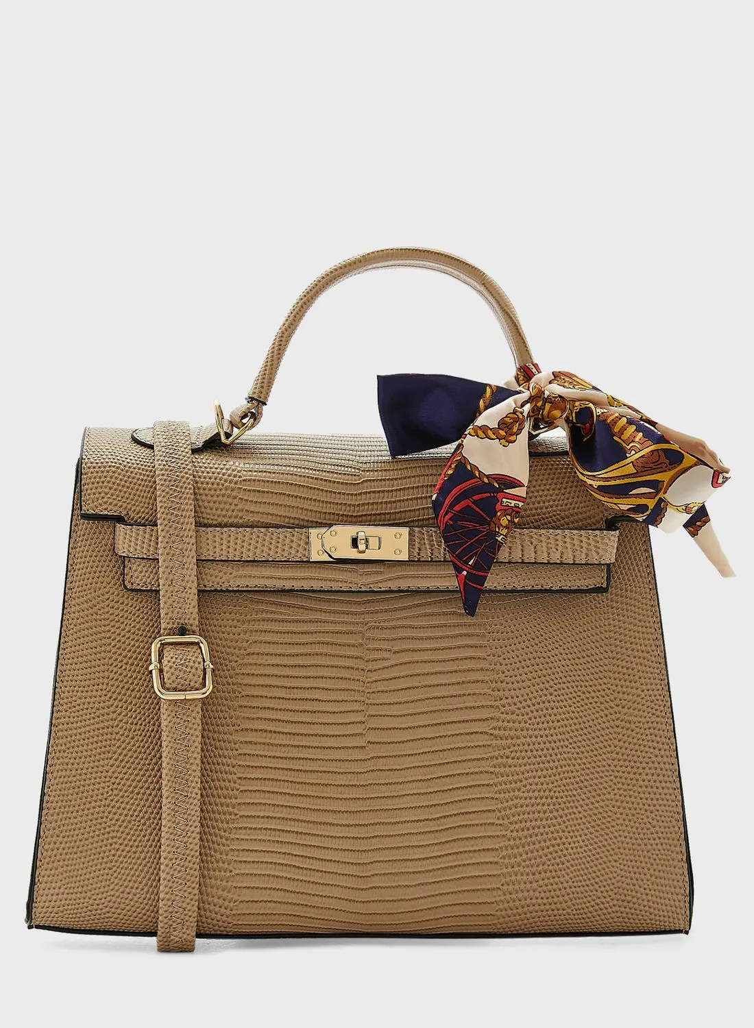 ELLA Scarf Detail Handbag