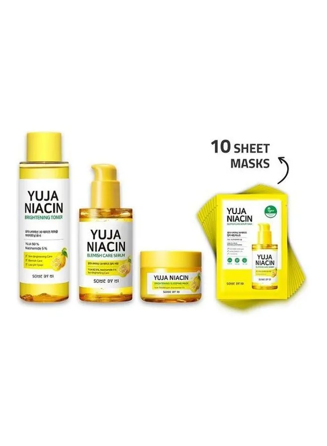 Some by Mi Yuja Niacin Skin Brightening Care Kit Yellow 510ml