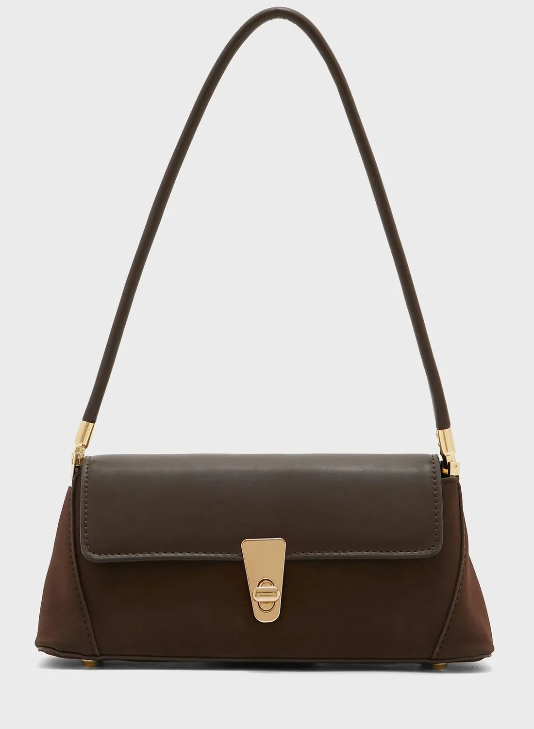 ELLA Trapeze Baguette Handbag