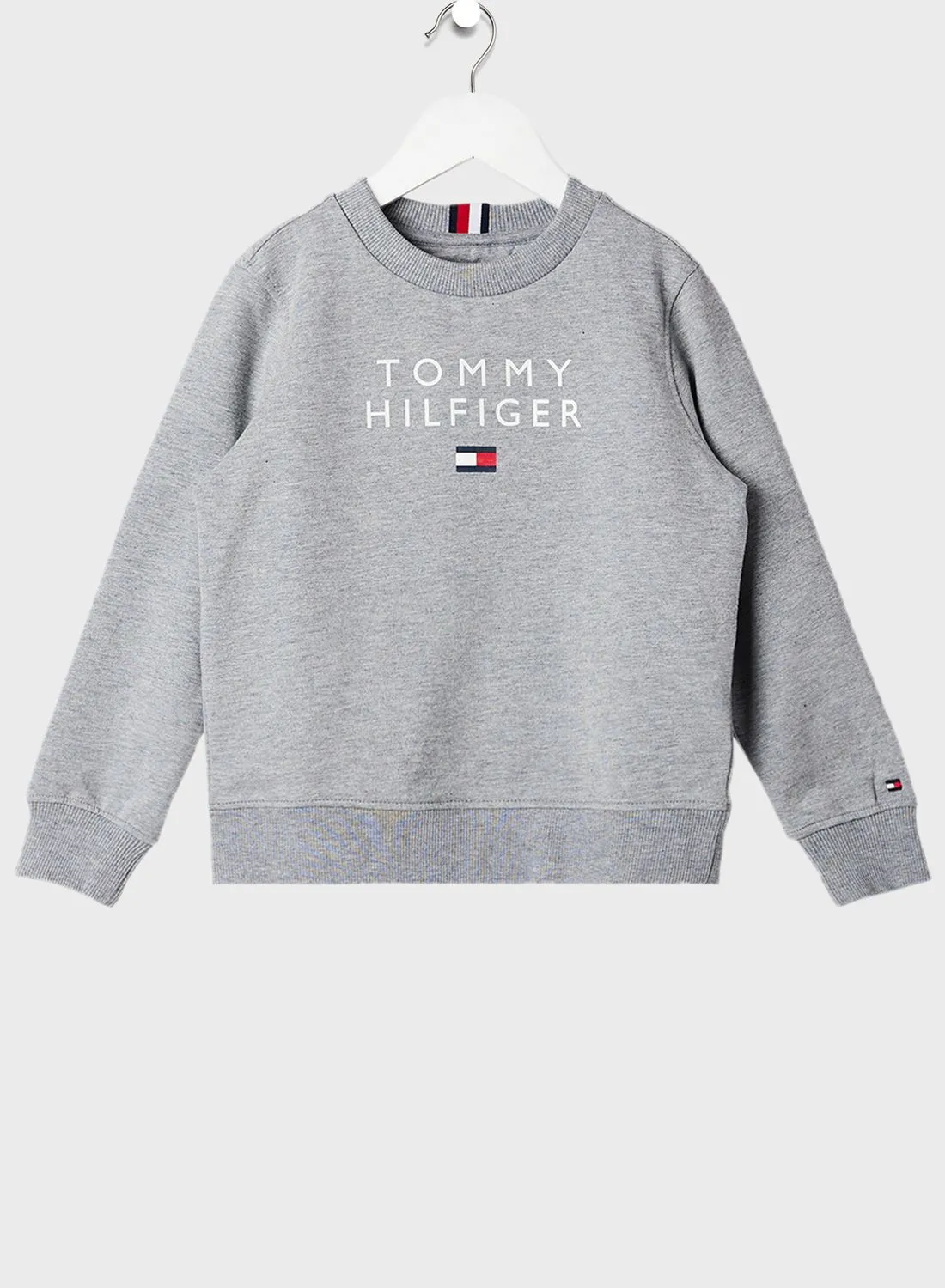 TOMMY HILFIGER Kids Logo Print Sweatshirt
