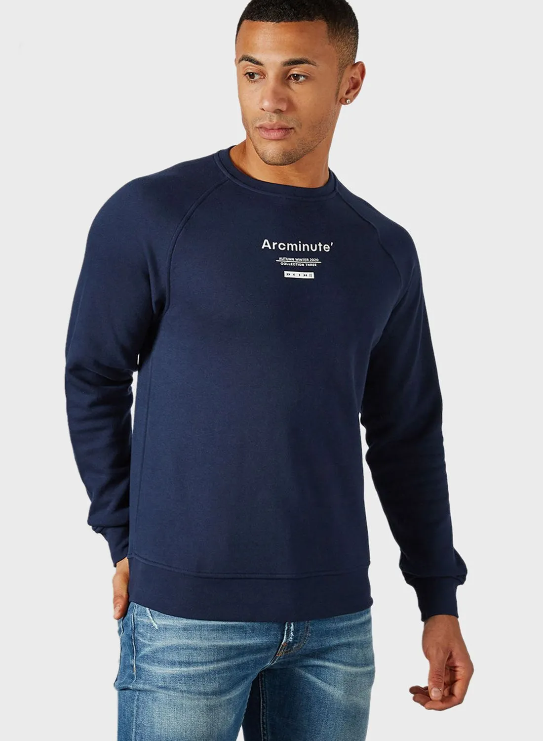 Arcminute Chest Logo Sweatshirt