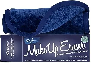 The Original MakeUp Eraser, Erase All Makeup With Just Water, Including Waterproof Mascara, Eyeliner, Foundation, Lipstick, and More (Royal Navy)