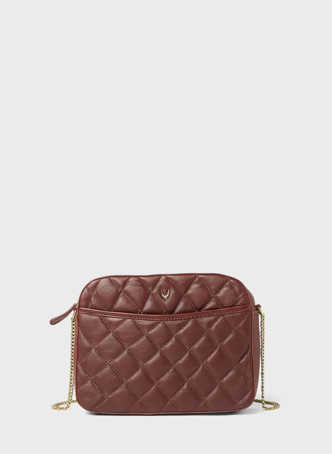 Hidesign Quilted Crossbody Bag