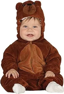 Baby Bear Costume, 6-12 Months. Includes: Hood, jumpsuit