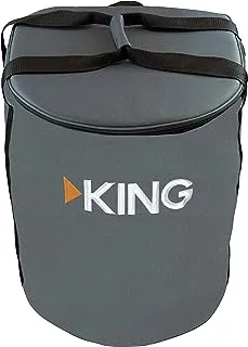 حقيبة حمل King Cb1000 لهوائي الأقمار الصناعية المحمول ، رمادي