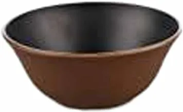 Servewell Melamine Horeca Bowl Black/Brown 12.5x5Cm YST039