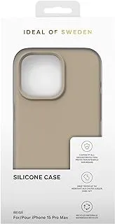 ideal of sweden Beige Silcone case iPhone 15 Pro Max