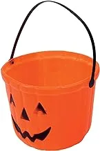 Orange Pumpkin Bucket, 20 Cm