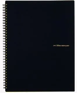 دفتر ملاحظات Maruman MNEMOSYNE مقاس 11.69 × 8.66 بوصة (A4)، مقاس 7 مم، 36 سطرًا، 70 ورقة (N199A)، أبيض