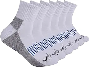 Timberland PRO mens 6-pack Quarter Socks Quarter Sock