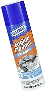 Engine Cleaner Foamy GUNK 481 g, Cleans Dirt, Dust and Road Grime