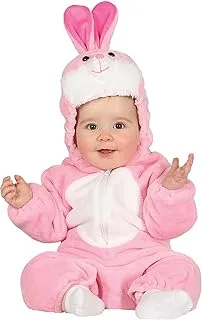 زي الأرنب الصغير، من 6 إلى 12 شهرًا. يشتمل على: بذلة بغطاء رأس وذيل