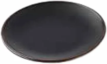 سيرفويل ميلامين هوريكا طبق دائري أسود/بني 25.5x2.5 سم YST025