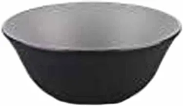 Servewell Melamine Horeca Bowl Grey/Black 12.5x5Cm YST039