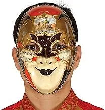 Decorated Venetian Woman Mask With Music