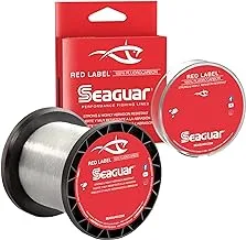 Seaguar Red Label 100% Fluorocarbon Fishing Line, Multiple Sizes