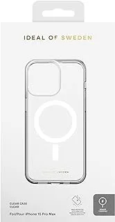 مثالي للسويد، جراب Magsafe الشفاف الشفاف لهاتف iPhone 15 Pro Max