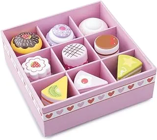 New Classic Toys Cake/Pastry Assortment in Giftbox (9 Pieces)