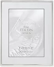 Lawrence Frames Simply Metal Picture Frame, 8 by 10-Inch, Silver