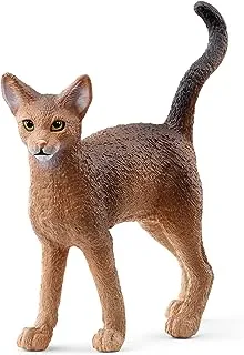 Schleich Farm World New 2023, Cute Farm Animal Toys for Kids and Toddlers, Abyssinian Cat Toy, Ages 3+