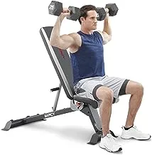 Marcy Adjustable Utility Bench for Home Gym Workout SB-670