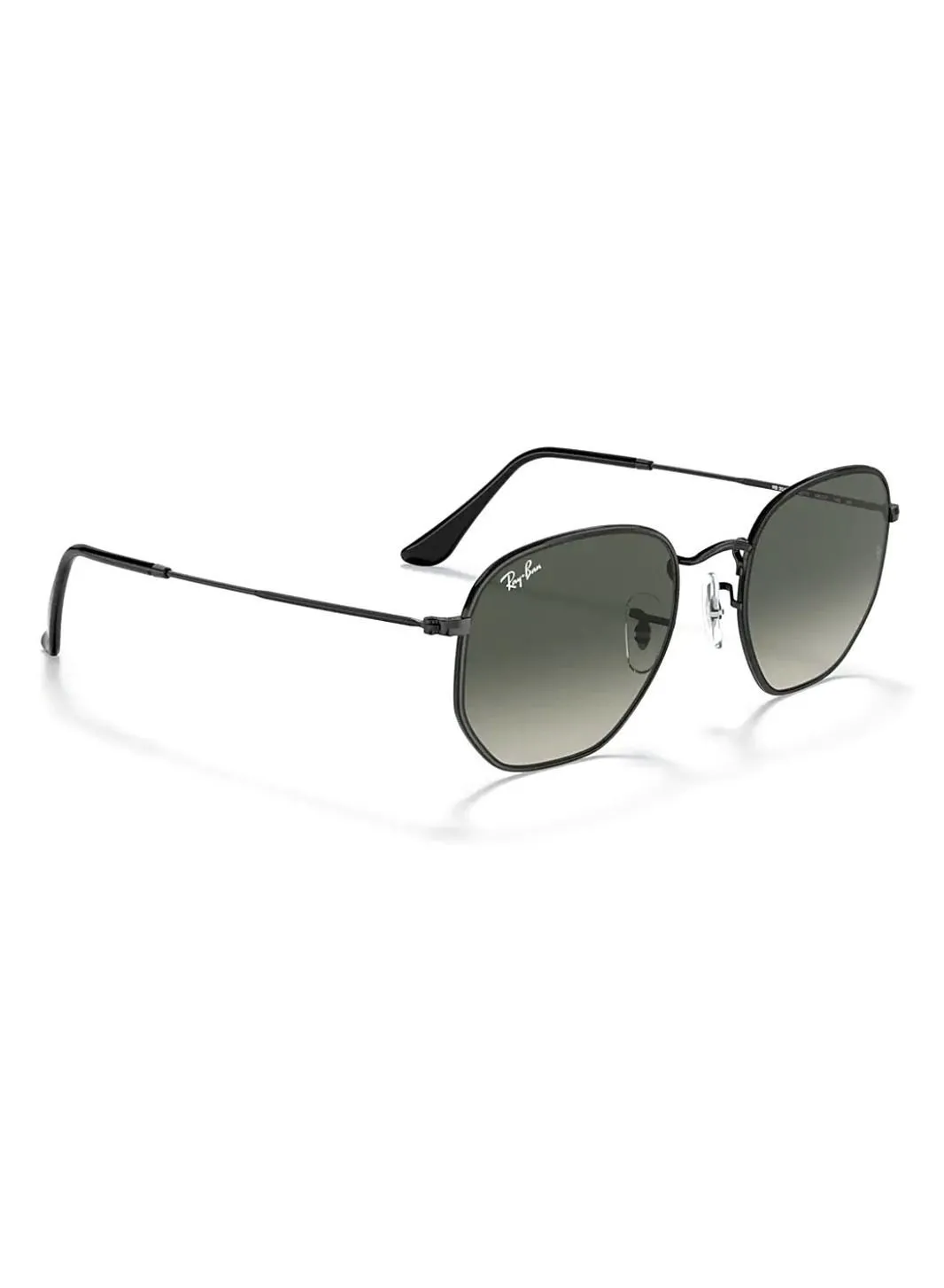 نظارات راي بان الشمسية ذات العدسات المسطحة السداسية - مقاس العدسة: 51 ملم