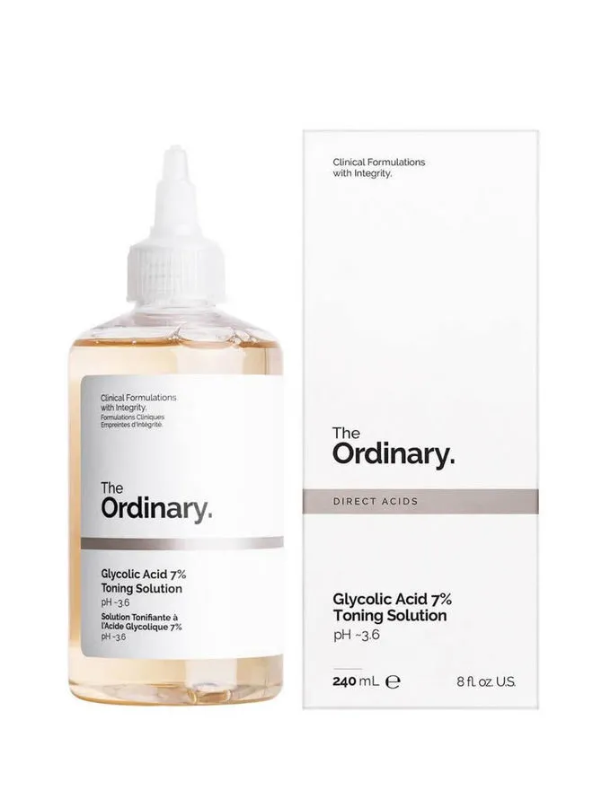 The Ordinary Glycolic Acid 7 Percent Toning Solution Clear 240ml